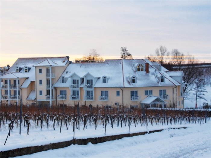 Hotel im Winter